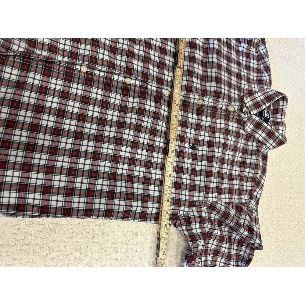 Polo Ralph Lauren‎ Men's Shirt Medium Plaid Button Down Long Sleeve 100% Cotton